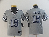 Youth Nike Cowboys 19 Amari Cooper Gray Inverted Legend Limited Jersey,baseball caps,new era cap wholesale,wholesale hats
